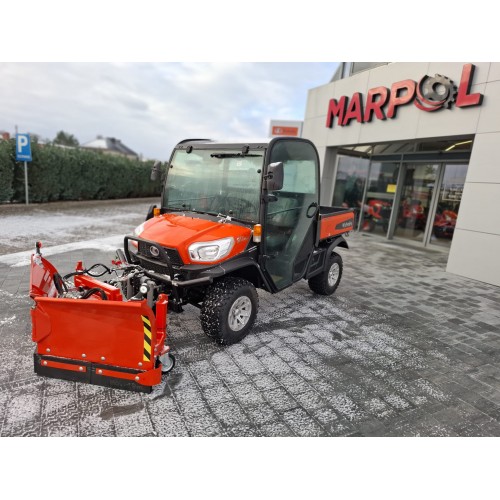 Pojazd komunalny KUBOTA RTV X1110 4x4 + Pług do śniegu