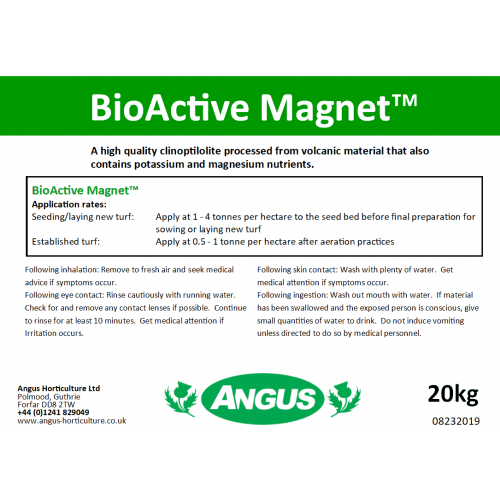 Angus Zeolite / BioActive Magnet